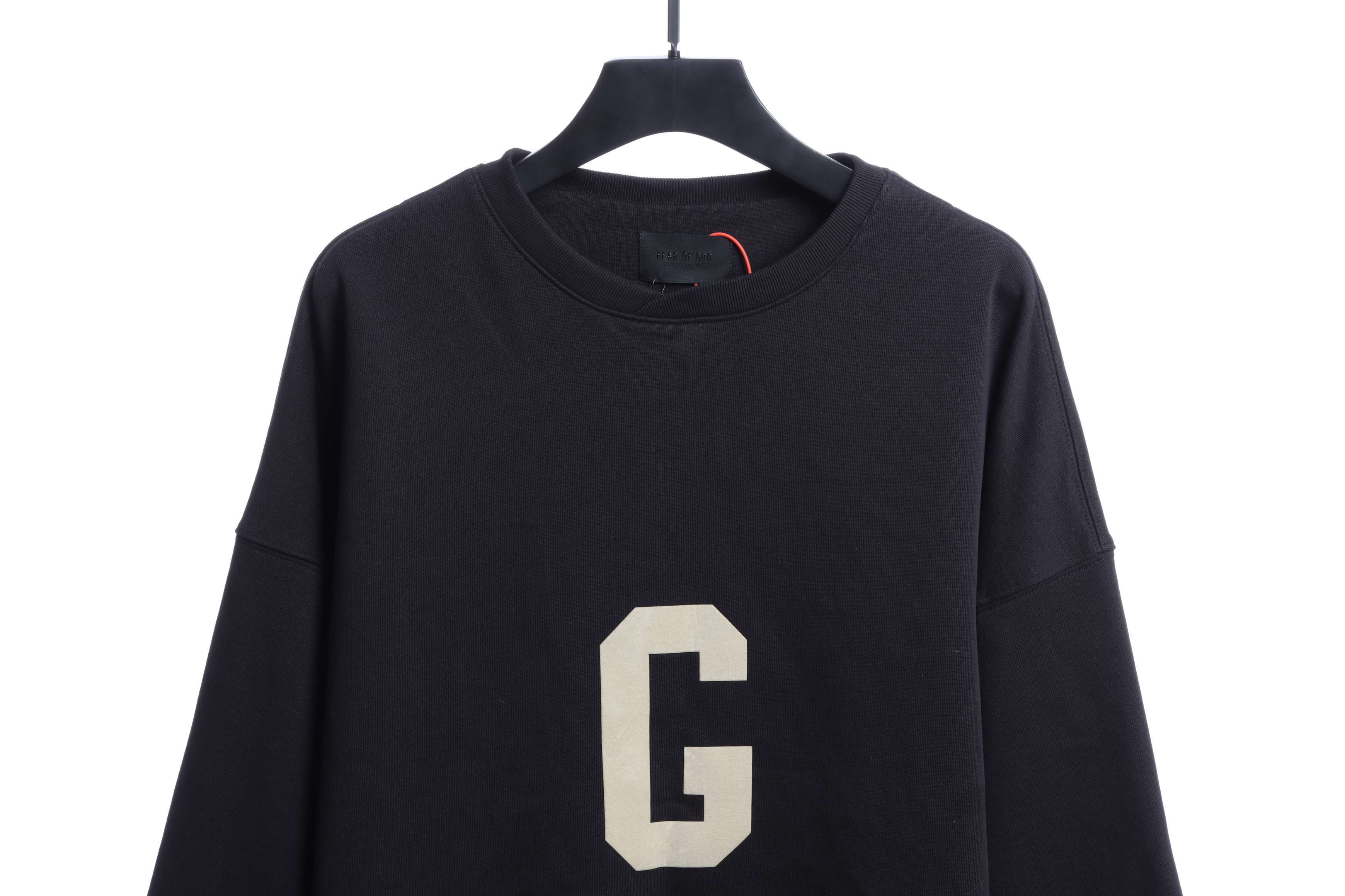Top Quality Fear of God Flocking Printed Round-Neck Sweater(Free Shipping)