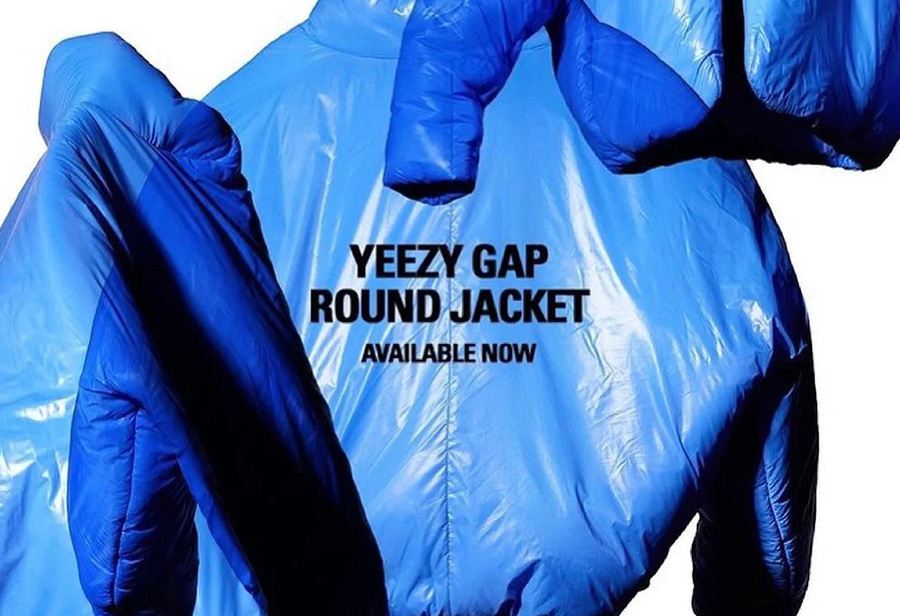 Yeezy x Gap Round Jackets Blue(Free Shipping)