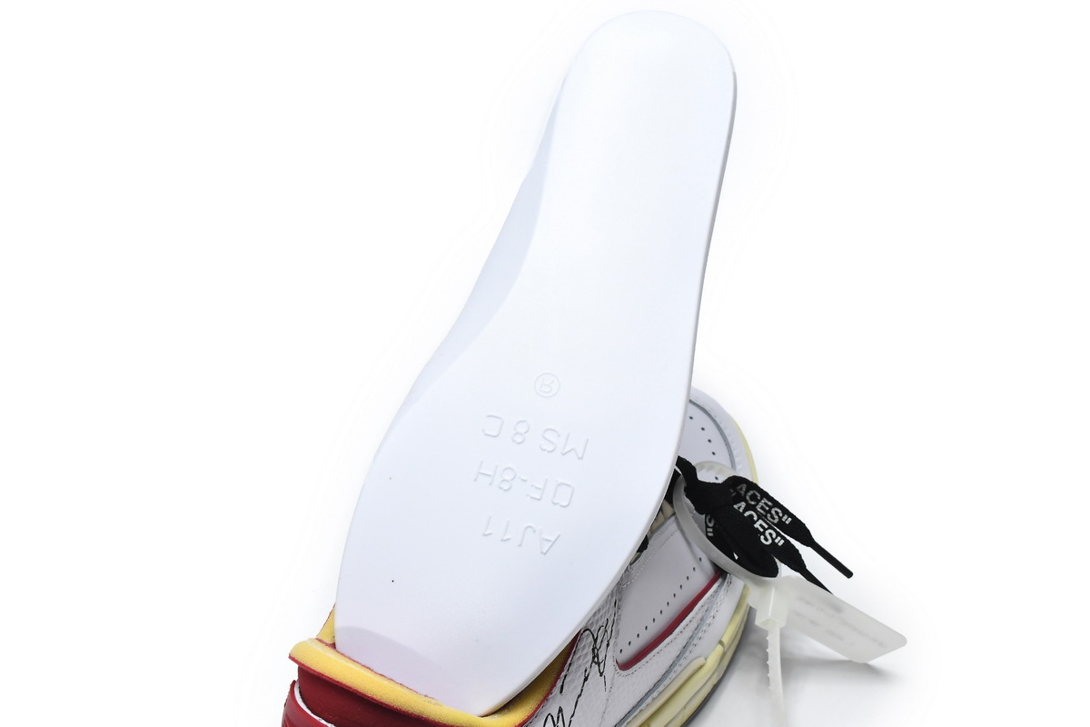PK God Air Jordan 2 Retro Low SP Off-White White Red