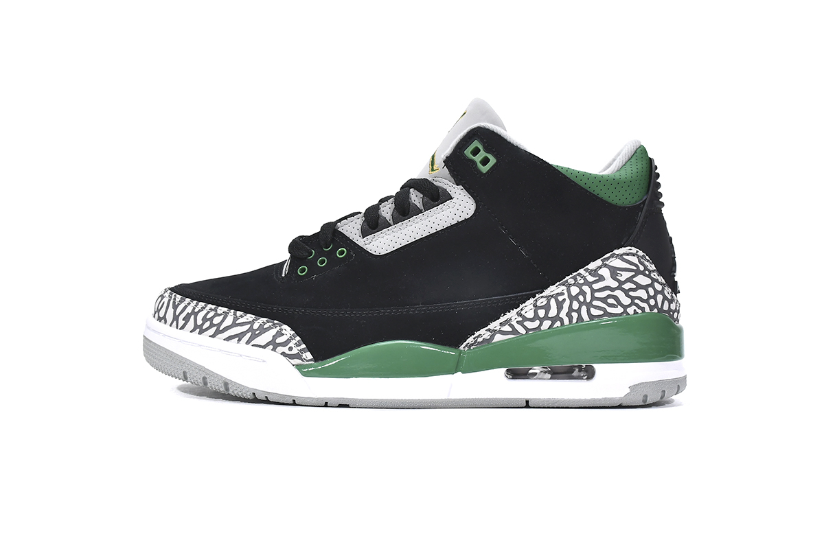 PK God Air Jordan 3 Retro Pine Green