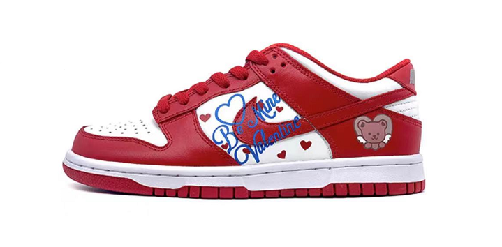 PK God Team D Nike Dunk Low Sweat Heart