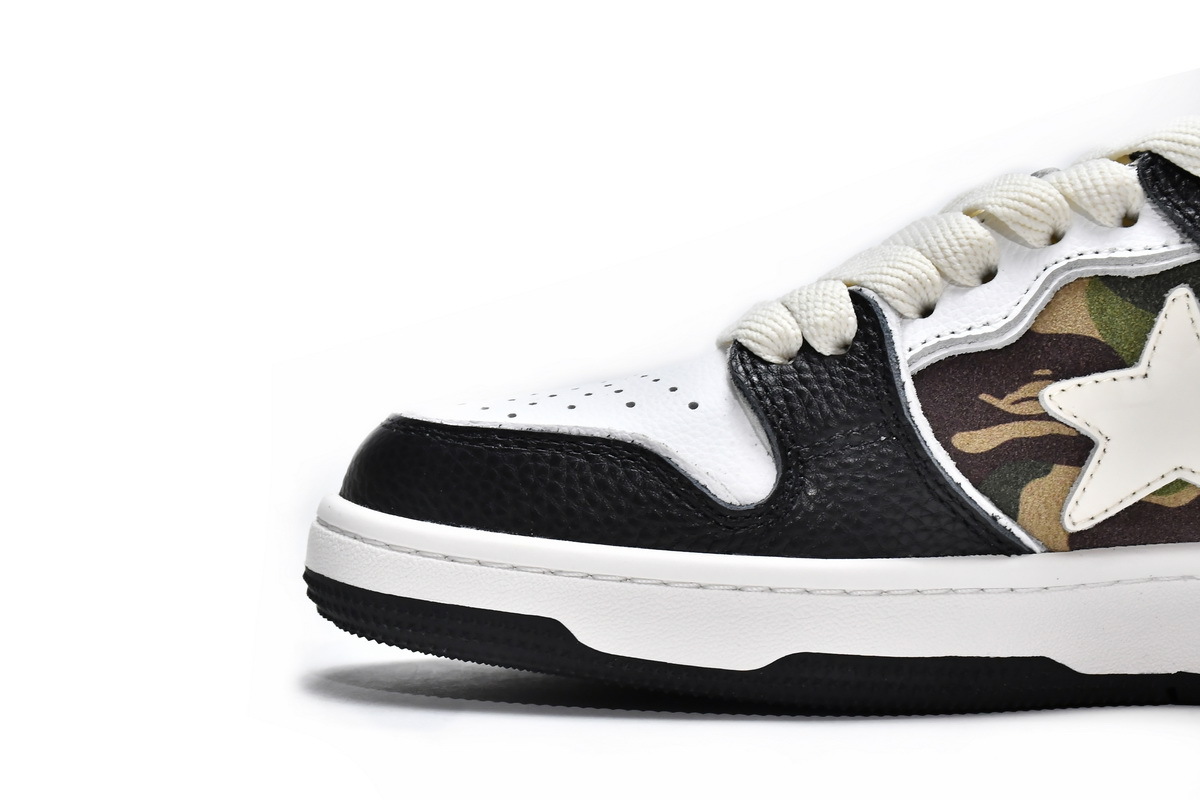 PK God A Bathing Ape Bape  SK8 Sta Black