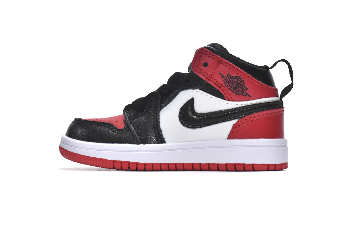 PK God Air Jordan 1 Mid PS Noble Red（kids）