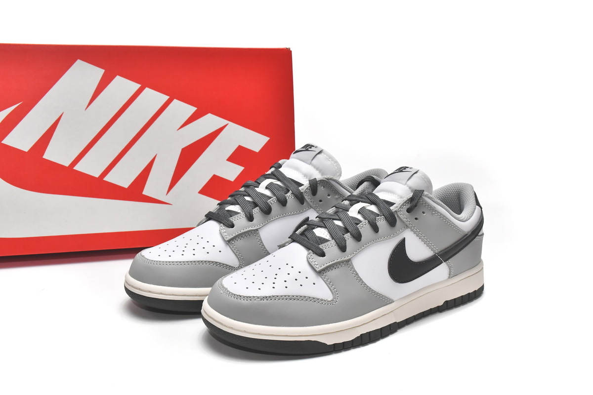 PK God Nike Dunk Low Light Smoke Grey