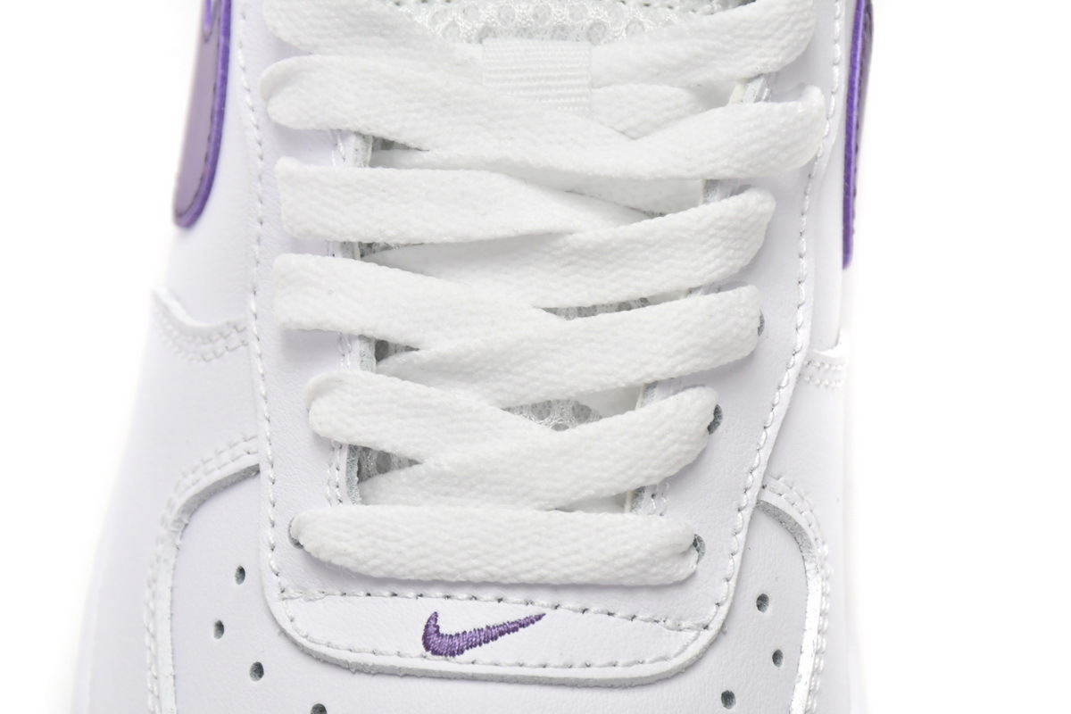 Stockxshoes On Sale & Nike Air Force 1 Low Hoops White Canyon Purple (DM Batch）