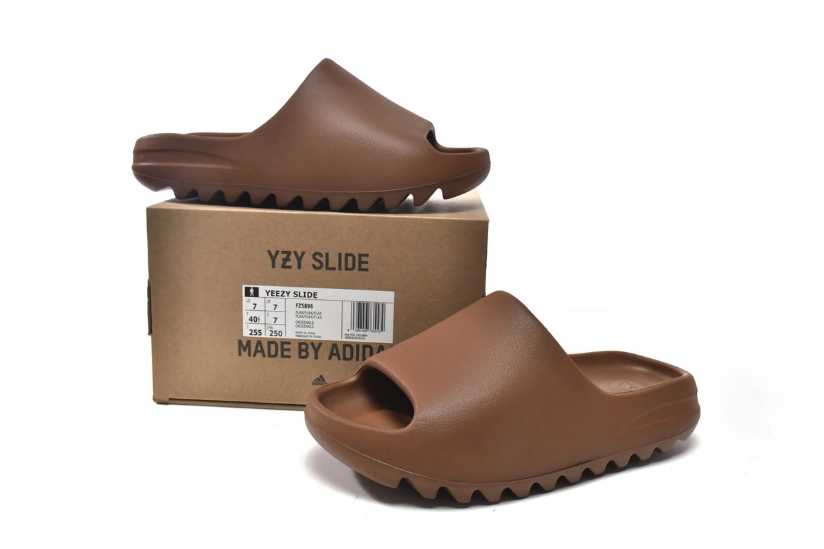 PK God adidas Yeezy Slide Flax
