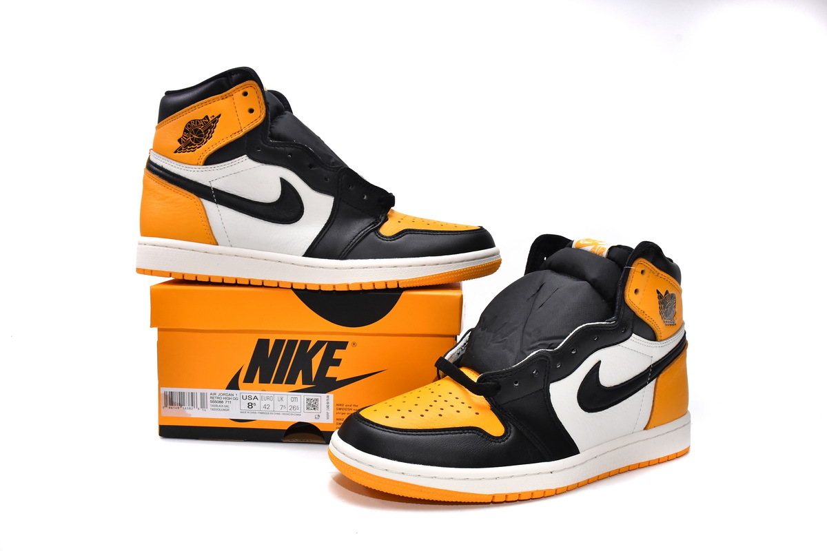 PK God  Air Jordan 1 Retro High OG Taxi