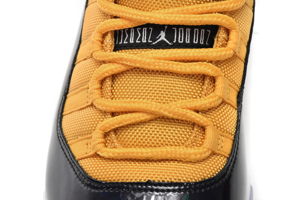 PK God Air Jordan 11 Retro Black Yellow
