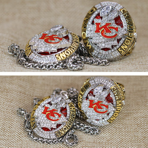 Kansas City Chiefs Super Bowl Ring and Pendant Replica Set (2023) - Pr –  Rings For Champs