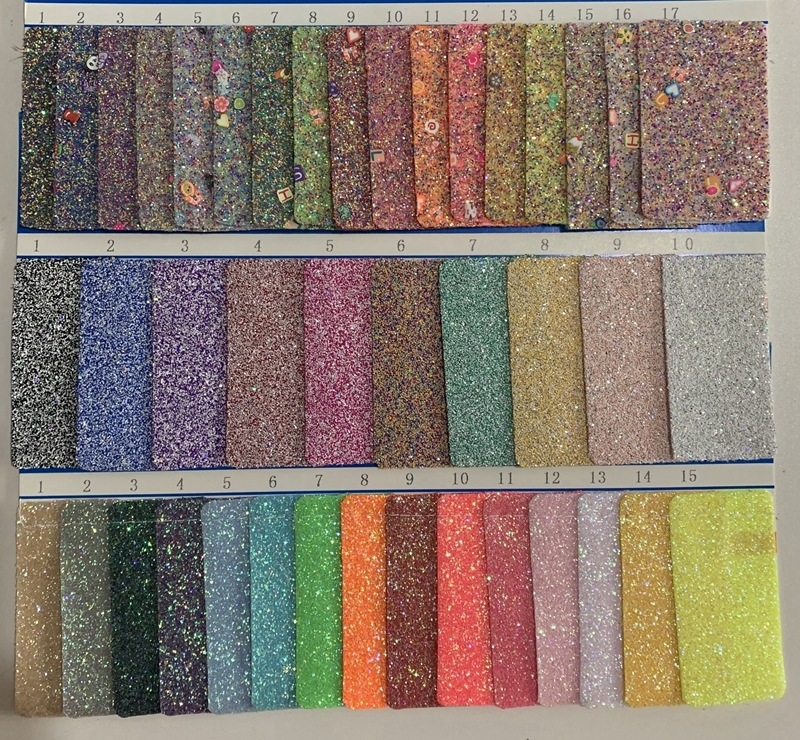Glitter materials for our shoes and corsets