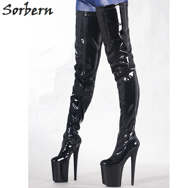 extreme thigh high boots