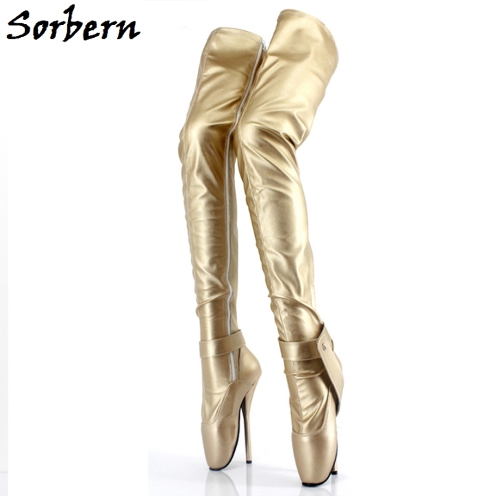 Thigh high ballet boot cheap