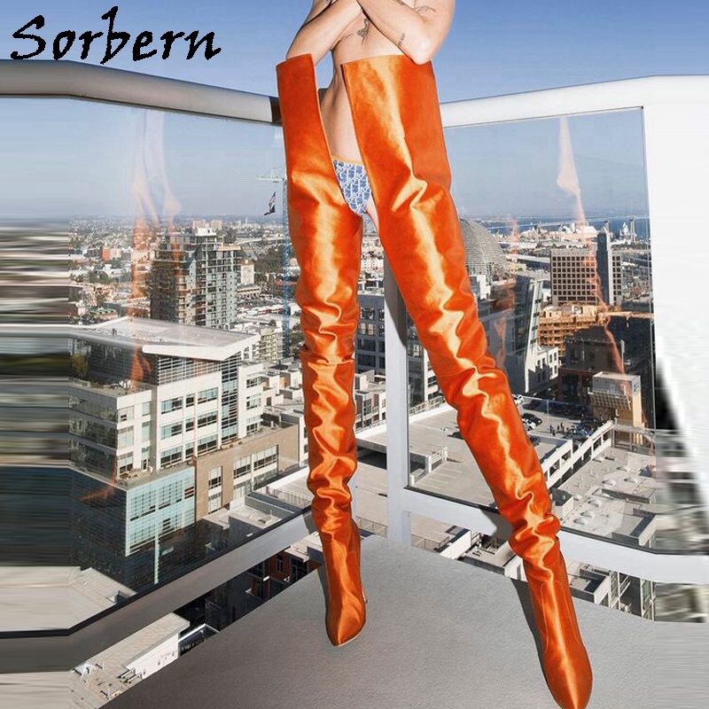 Vetements new arrivals orange boots