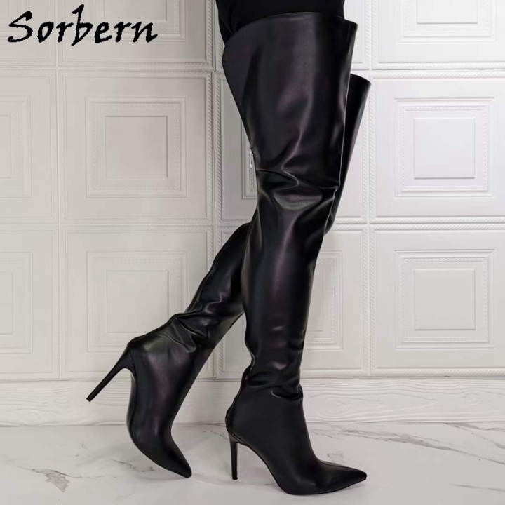 crotch thigh boots