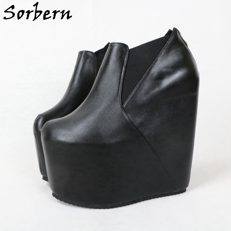 Ladies boots wedge heel new arrivals