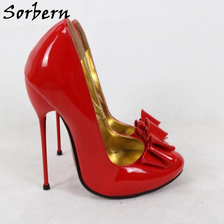 Loren 1 Pair Shoes Pom-Pom, Red - Hobiumyarns