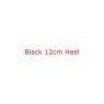 Black 12cm Heel