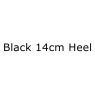 Black 14cm Heel