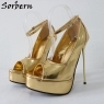 Gold 16cm Heel