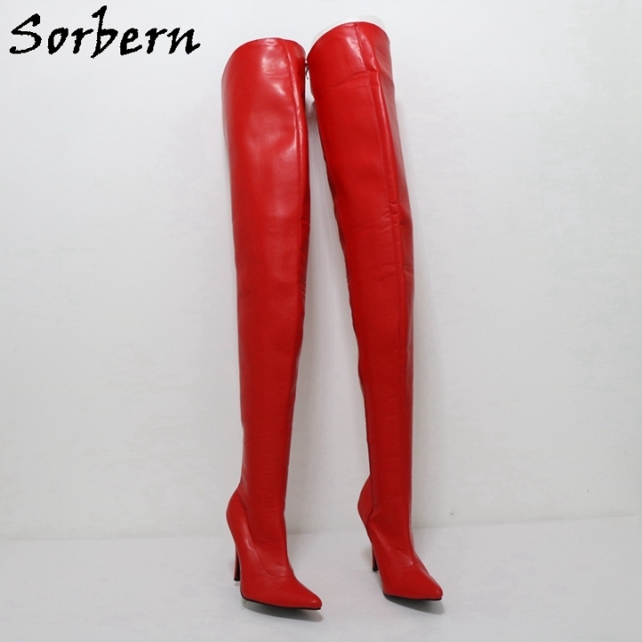 Women in crotch boots discount
