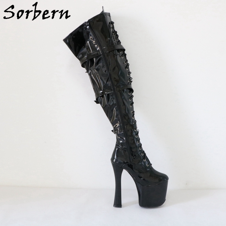 Super high heel clearance boots