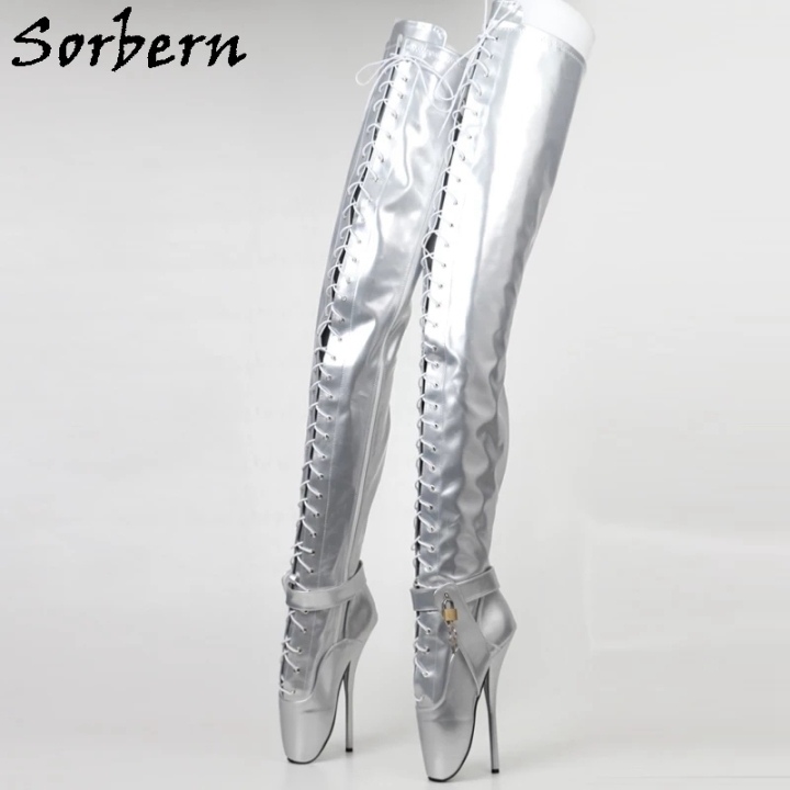 Crotch high ballet boots new arrivals