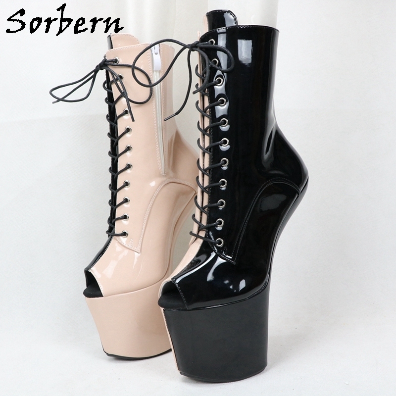 Heel less booties sale