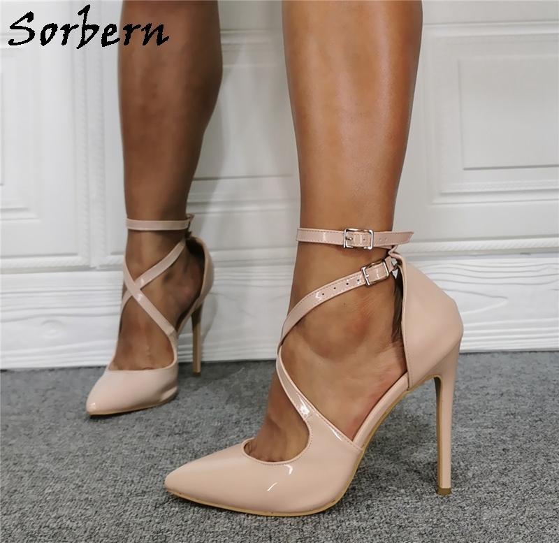 Cute discount nude shoes