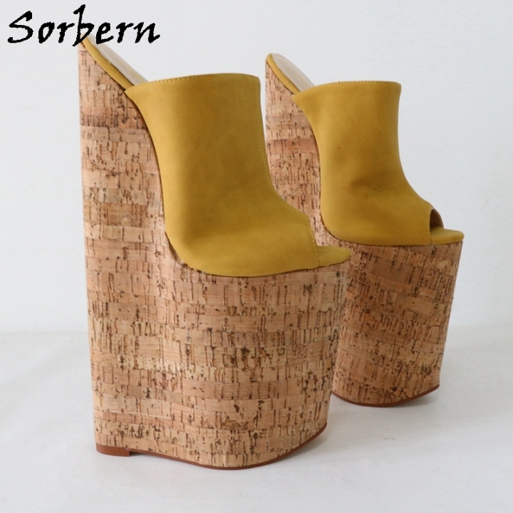 Extreme top platform wedges