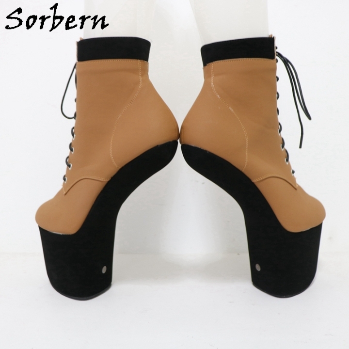 Booties without clearance heel