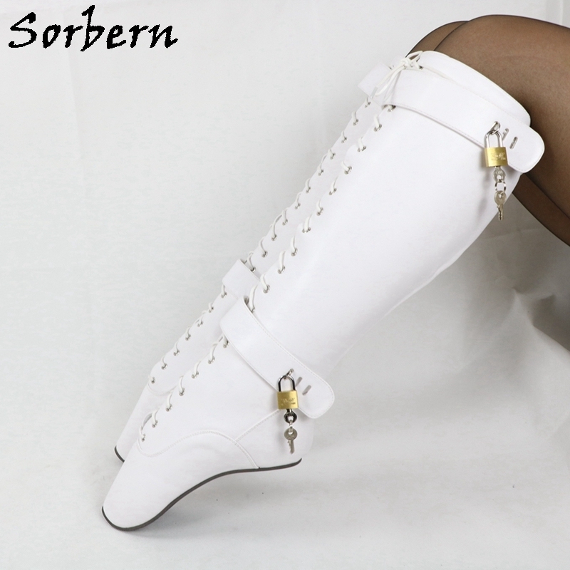 Heelless ballet boots sales
