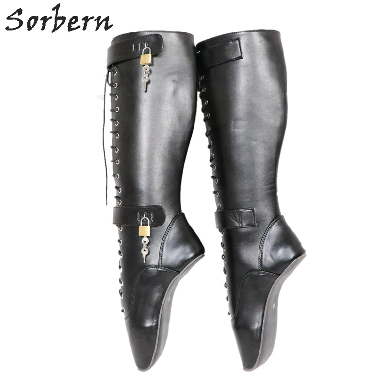 Heelless ballet boots clearance