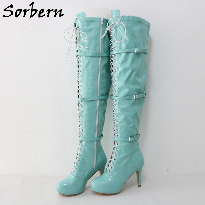 Mint green cheap booties