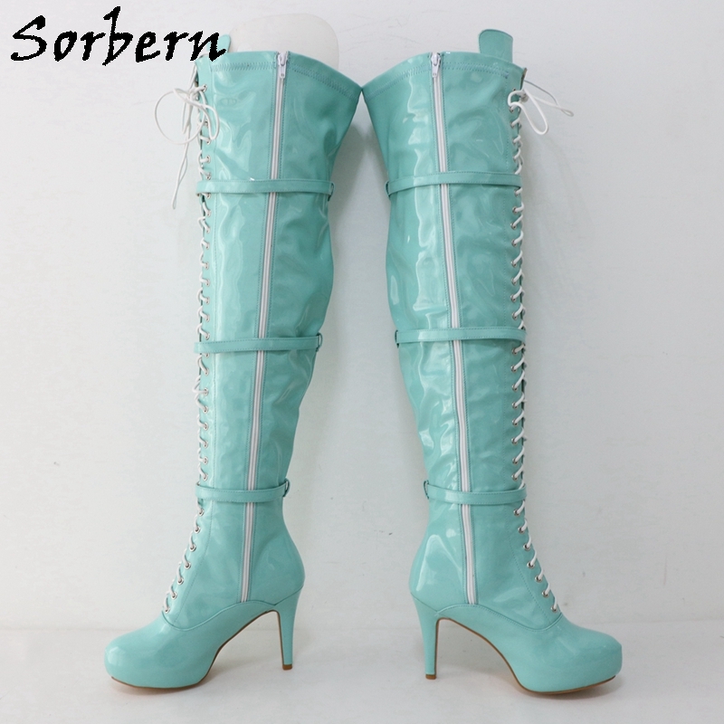Mid thigh high boots new arrivals
