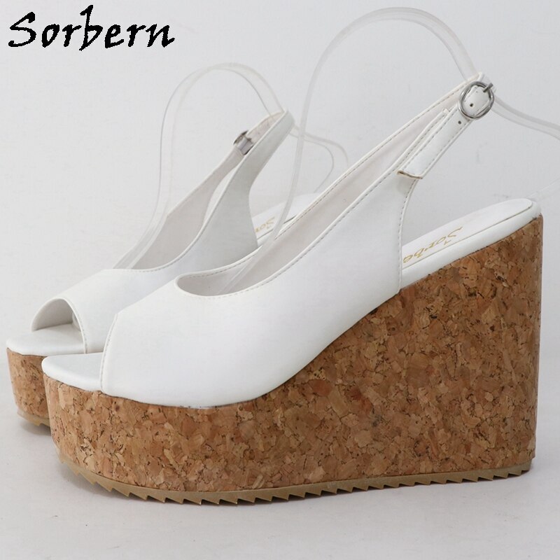 Sorbern Silver Blingbling Sandals Block High Heel Summer Shoes One-Strap Chunky Heeled