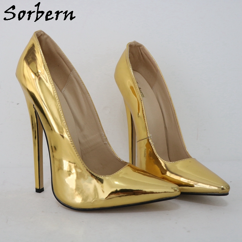 Cute Gold High Heels - Vegan Leather Heels - Ankle-Strap Sandals - Lulus