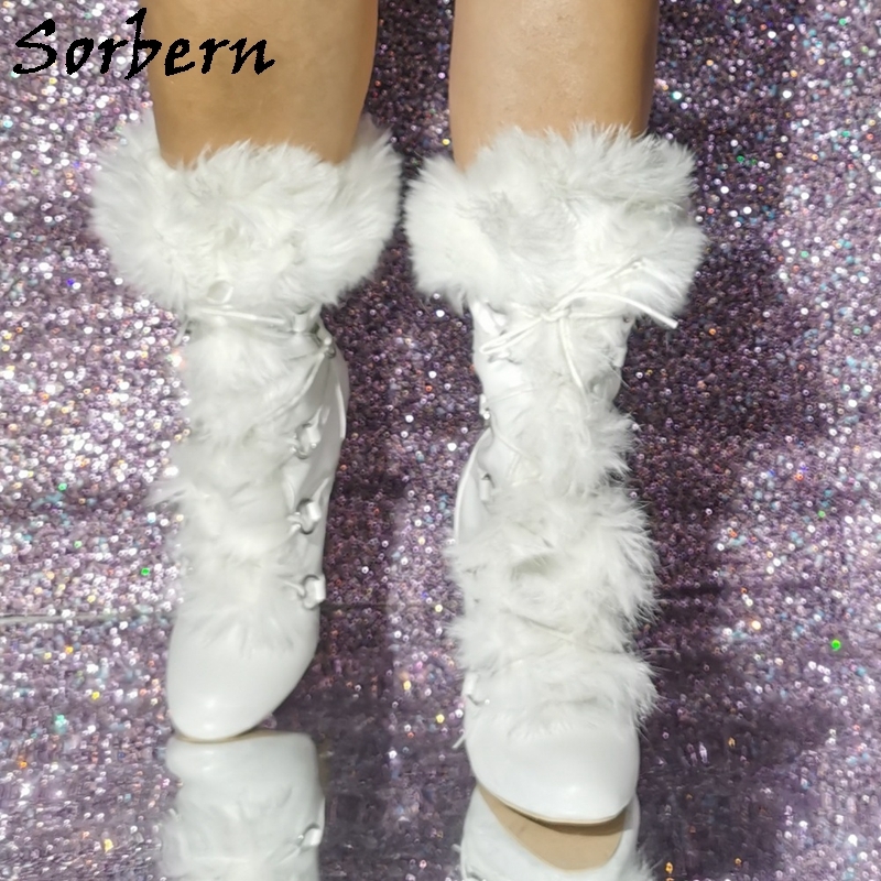 Boots with heels outlet and fur