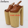 Brown Rivet Style