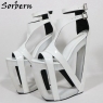 White with Black Lining