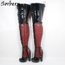 Wine Red + Black
