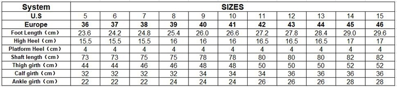 Sorbern Crotch Thigh Boots Women Over Knee Length Boots Plus Size