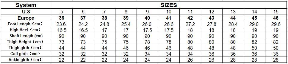 Sorbern 90Cm Super Long Boots Spike High Heels Sexy Fetish Shoes Pointed Toe No-Elastic