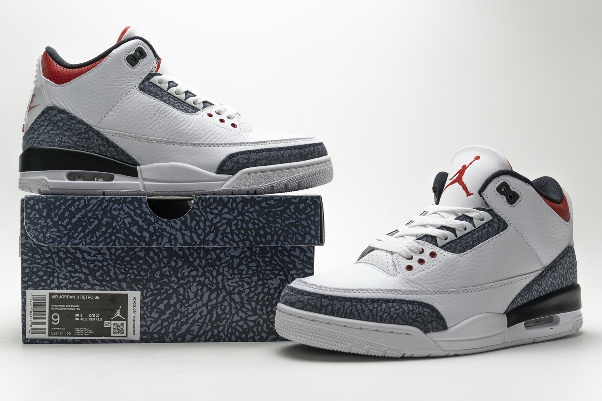 jordan 3 se fire red 2020