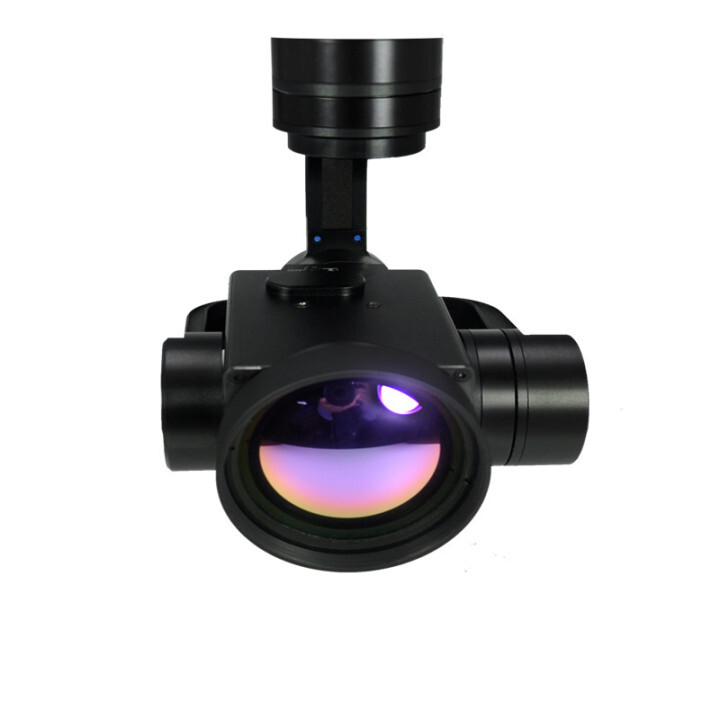ZIR50T Professional 3-axis High-precise FOC Program with Powerful 50mm Thermal Imager Camera  