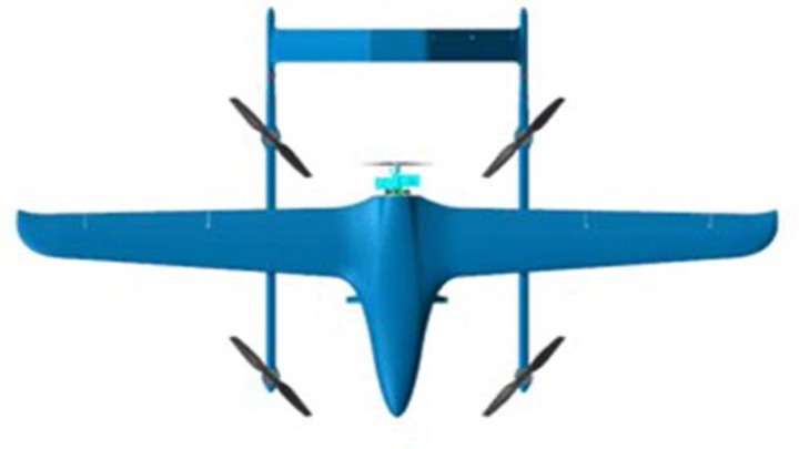 DSTECHUAS Beluga heavy load VTOL drone   