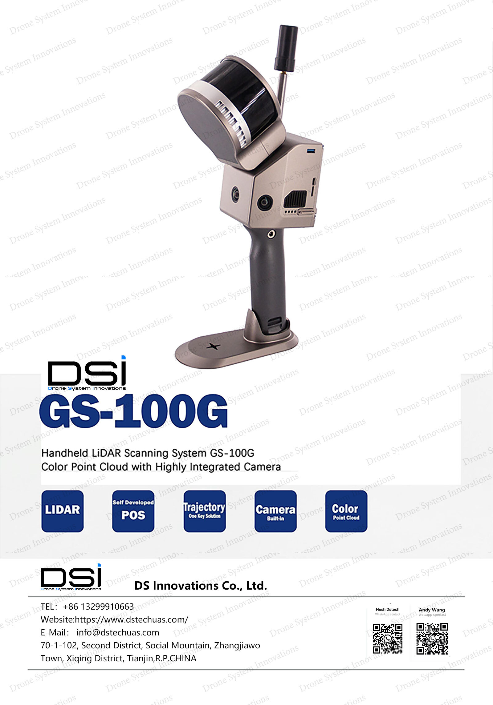 GS-100G  handheld LiDAR  