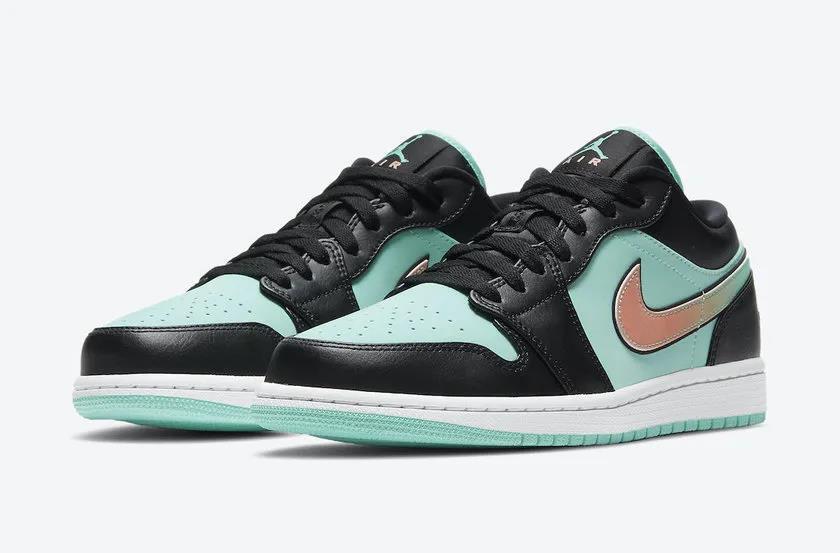 Song Sneaker shares AJ 1 low with Tiffany blue accent