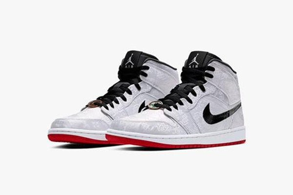  PK God Air Jordan 1 Mid SE Fearless Edison Chen CLOT