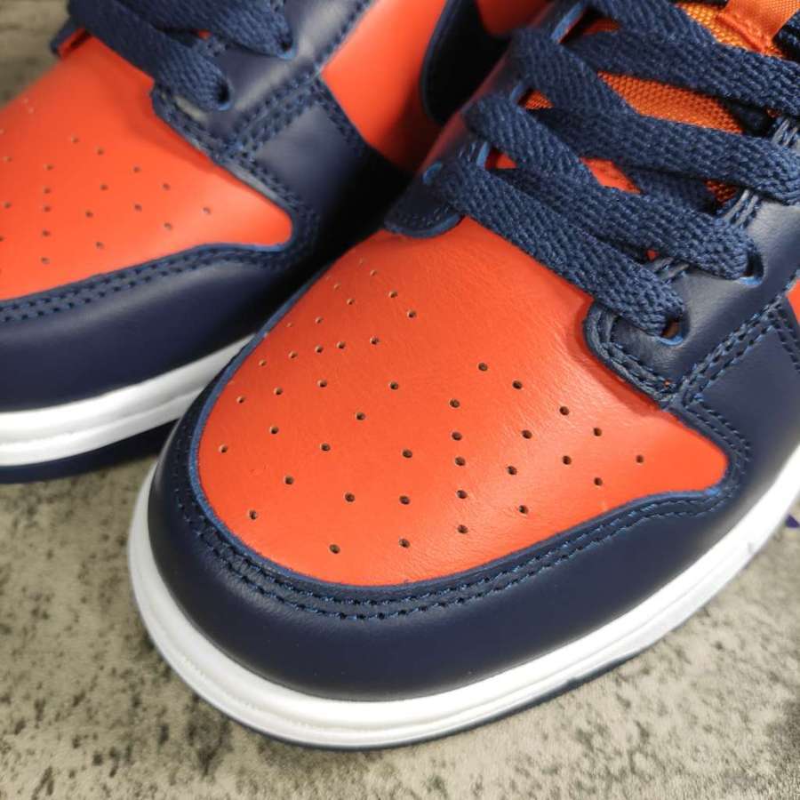 nike dunk low sp champ colors university orange marine