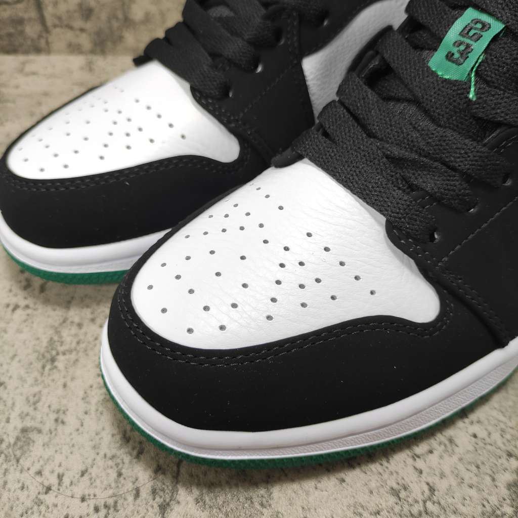 jordan 1 low white black mystic green